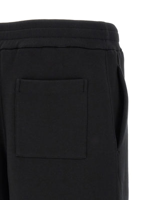Jil Sander Schwarze Baumwoll-Bermudashorts