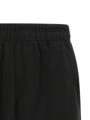 Entire Studios Schwarze Baumwoll-Bermudashorts