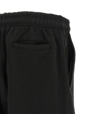 Entire Studios Schwarze Baumwoll-Bermudashorts