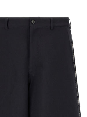 Comme Des Garçons Blaue Bermuda-Shorts aus Polyester