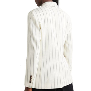Brunello Cucinelli Weißer Wollblazer