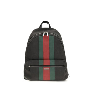 Gucci Schwarze Stoffhandtasche