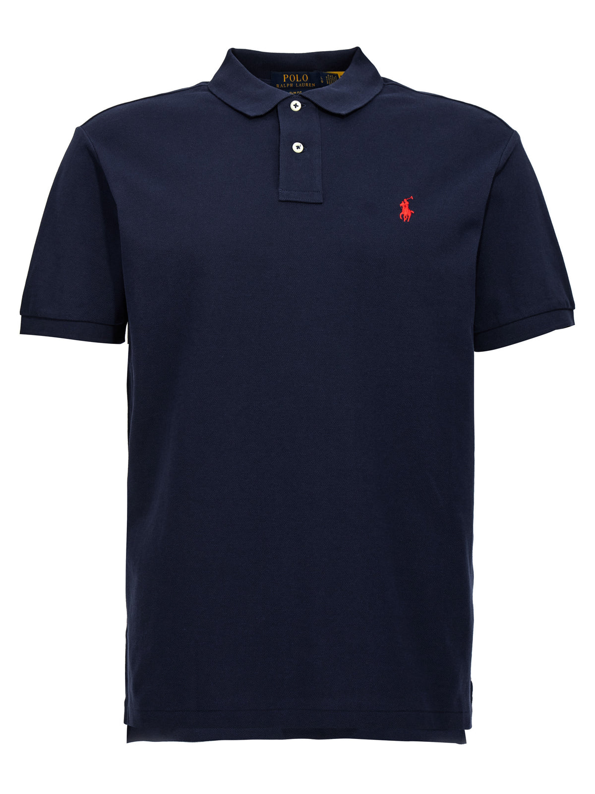 Polo Ralph Lauren Blaues Baumwoll-Polohemd