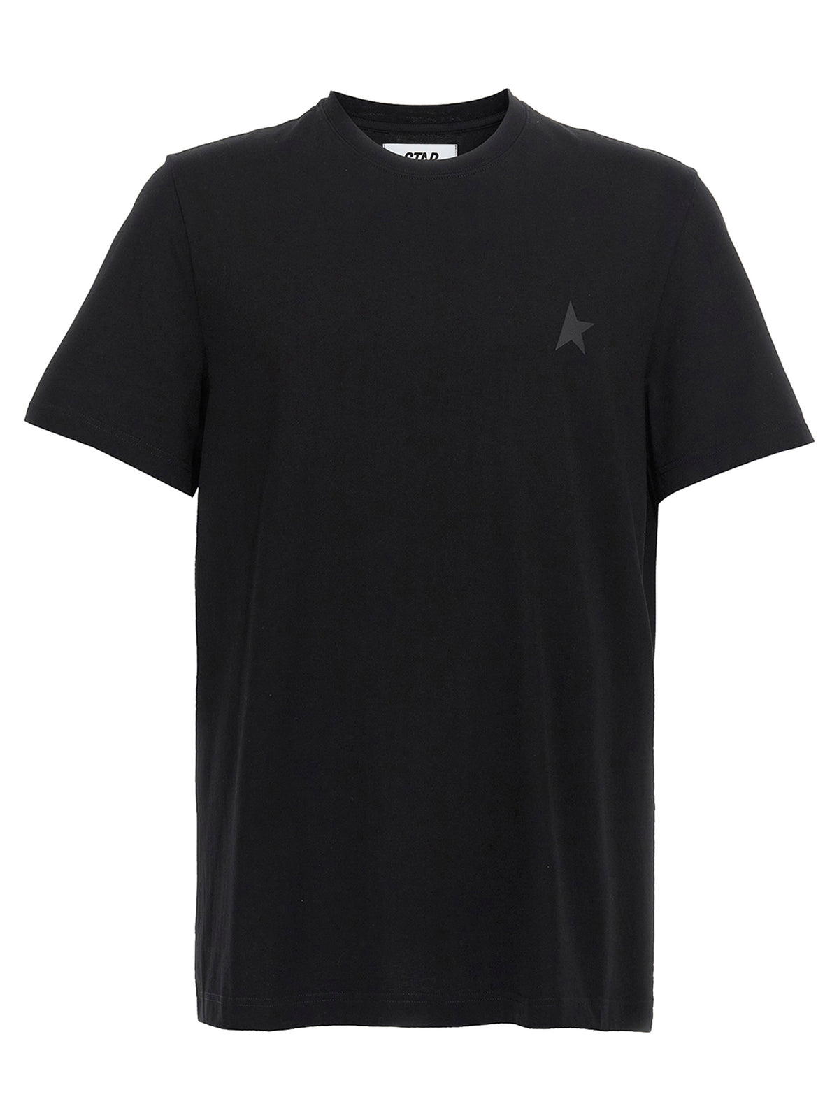 Golden Goose Schwarzes Baumwoll-T-Shirt