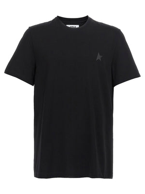 Golden Goose Schwarzes Baumwoll-T-Shirt