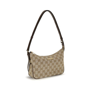 Gucci Beige Stoff-Handtasche