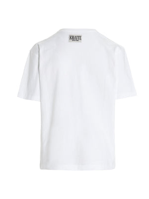 Khaite Weißes Baumwoll-T-Shirt