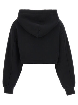 Dolce & Gabbana Schwarzer Baumwoll-Hoodie