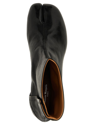 Maison Margiela Schwarze Stiefeletten aus Lammleder