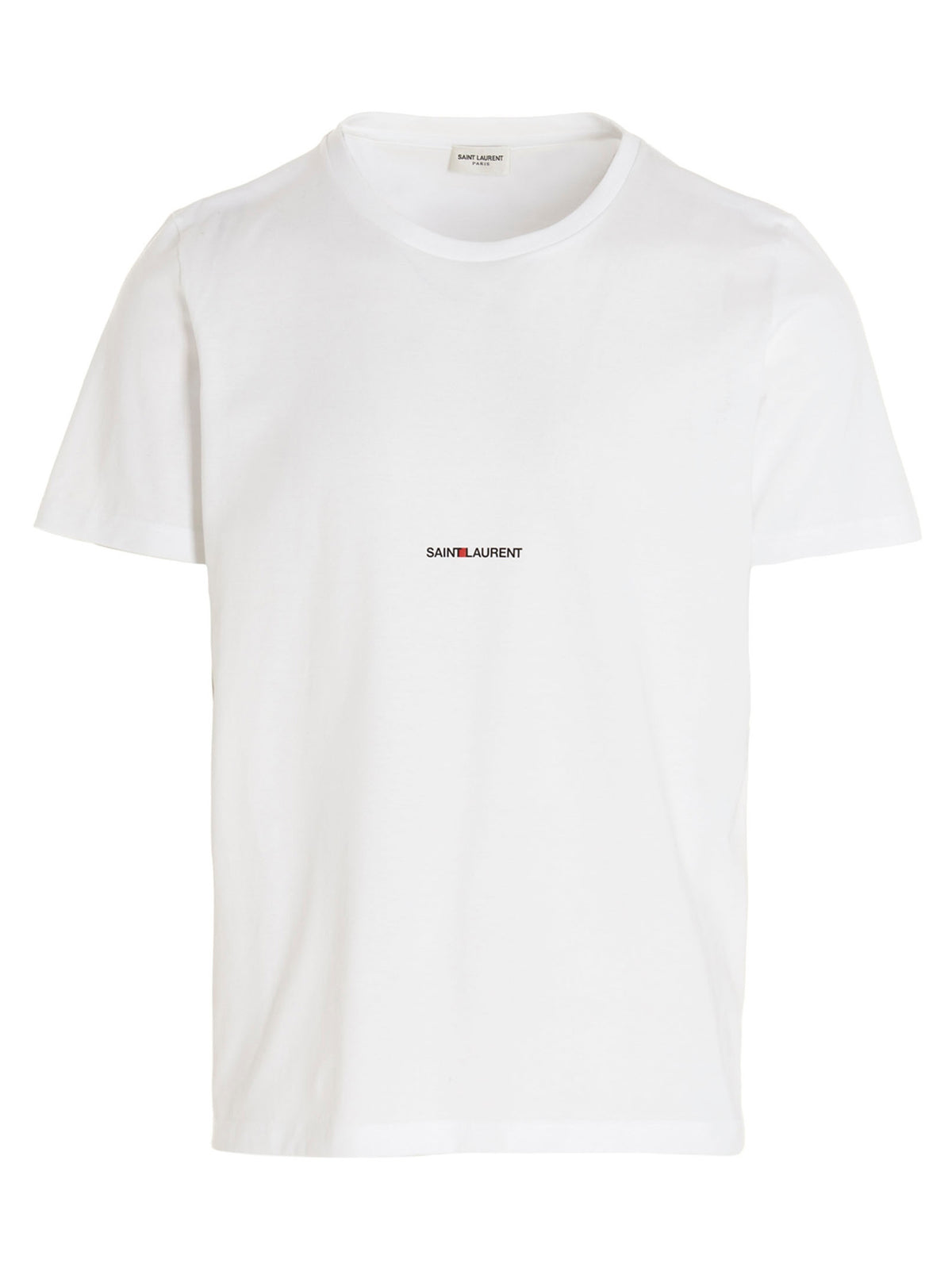Saint Laurent Weißes Baumwoll-T-Shirt