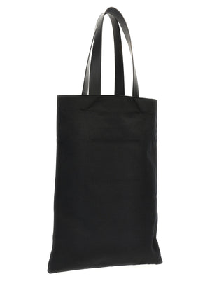 Jil Sander Schwarze Baumwolltasche