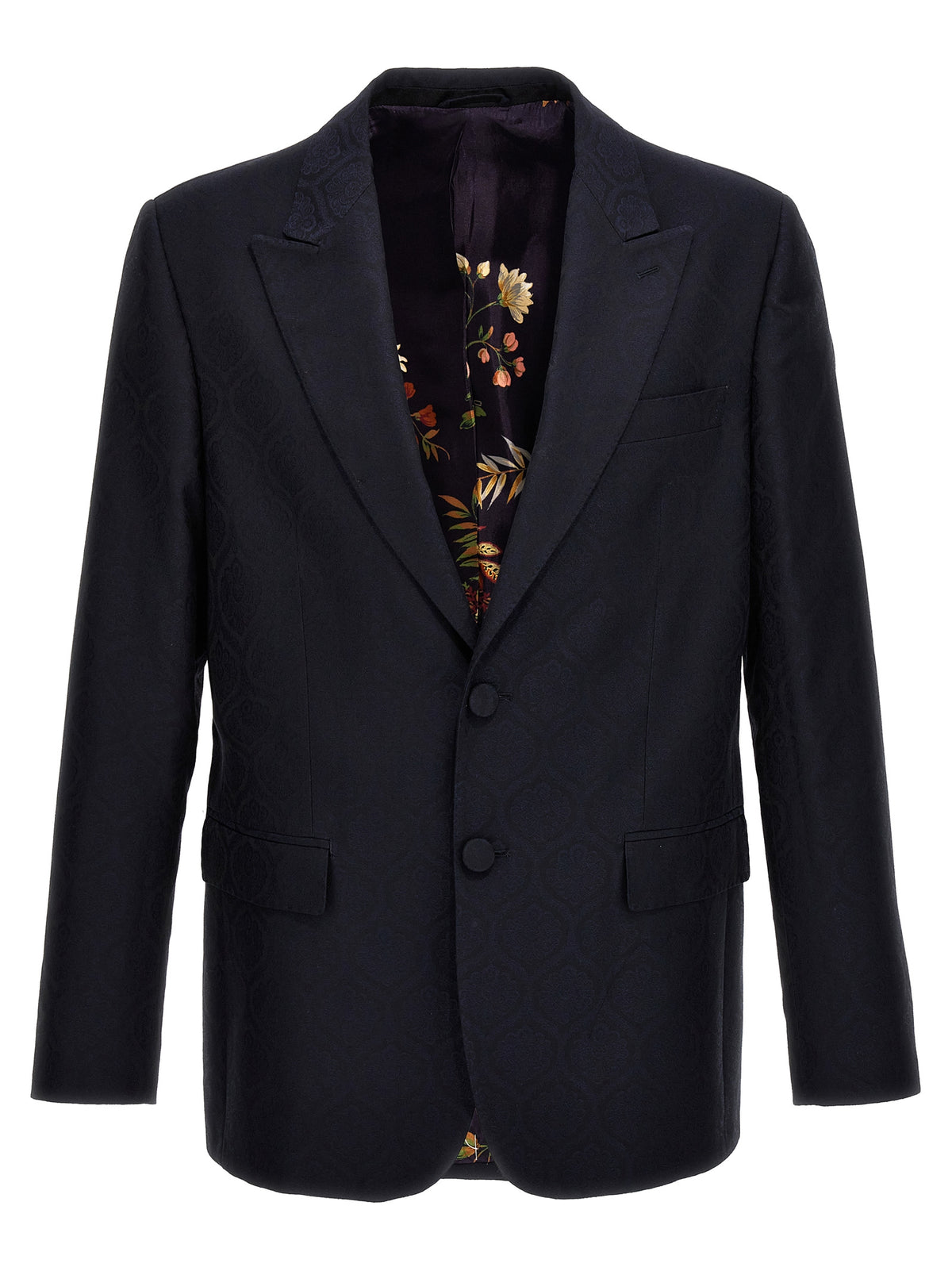 Etro Blauer Baumwollblazer
