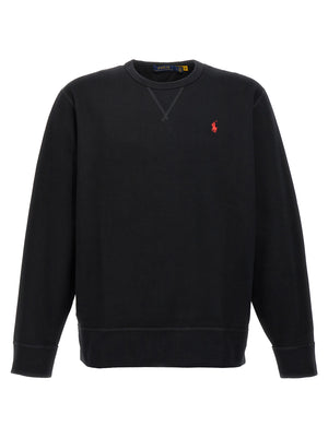 Polo Ralph Lauren Schwarzer Baumwoll-Sweatshirt