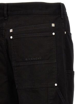 Givenchy Schwarze Baumwolljeans Denim