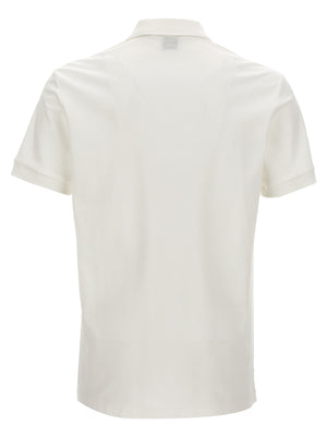 Burberry Weißes Poloshirt aus Baumwolle