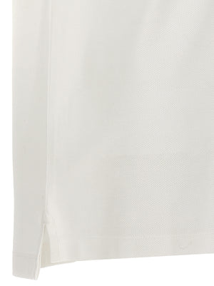 Burberry Weißes Poloshirt aus Baumwolle