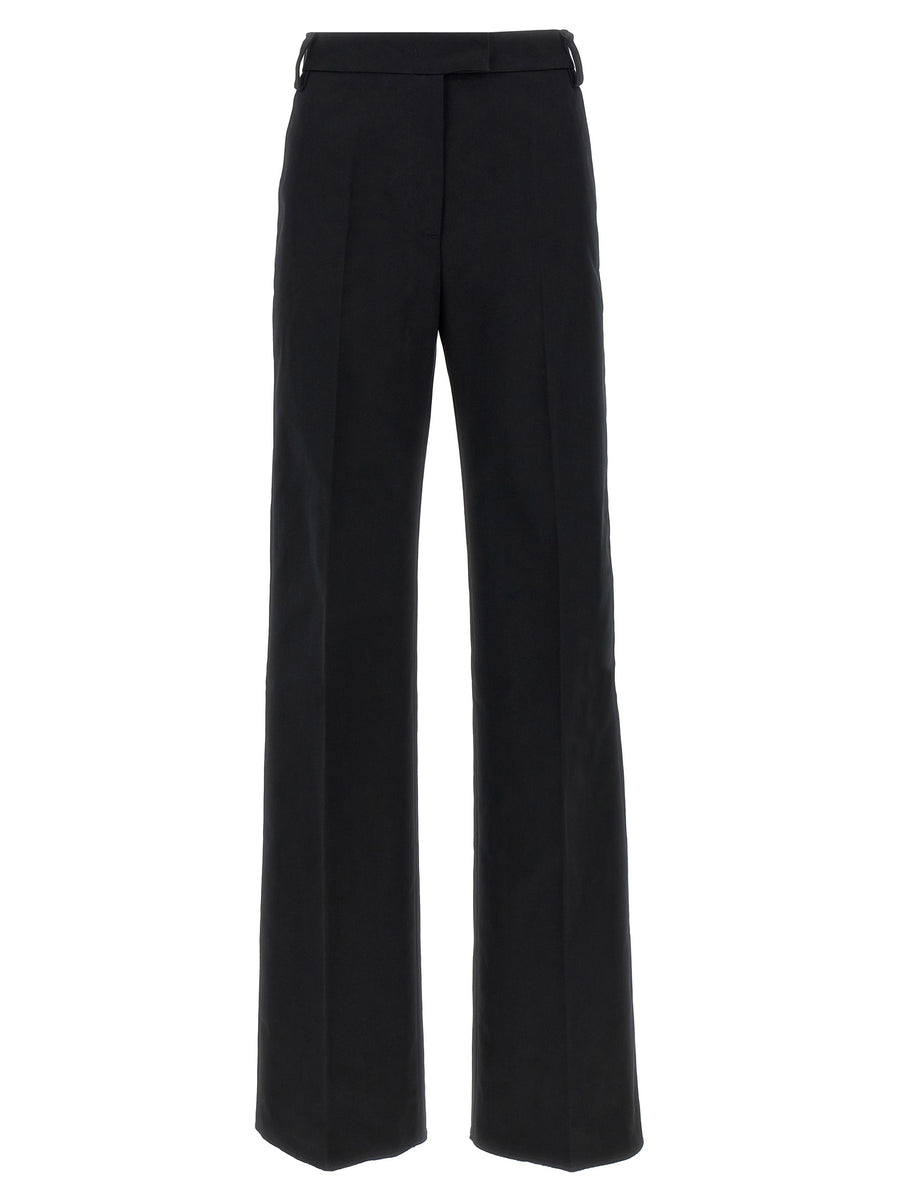 THELATEST Schwarze Baumwoll-Freizeithose