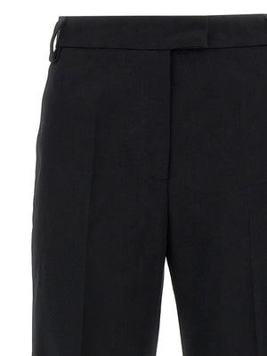 THELATEST Schwarze Baumwoll-Freizeithose