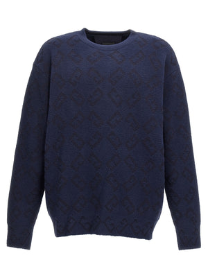 Givenchy Blauer Wollcardigan