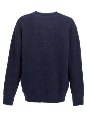 Givenchy Blauer Wollcardigan