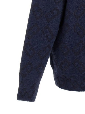 Givenchy Blauer Wollcardigan