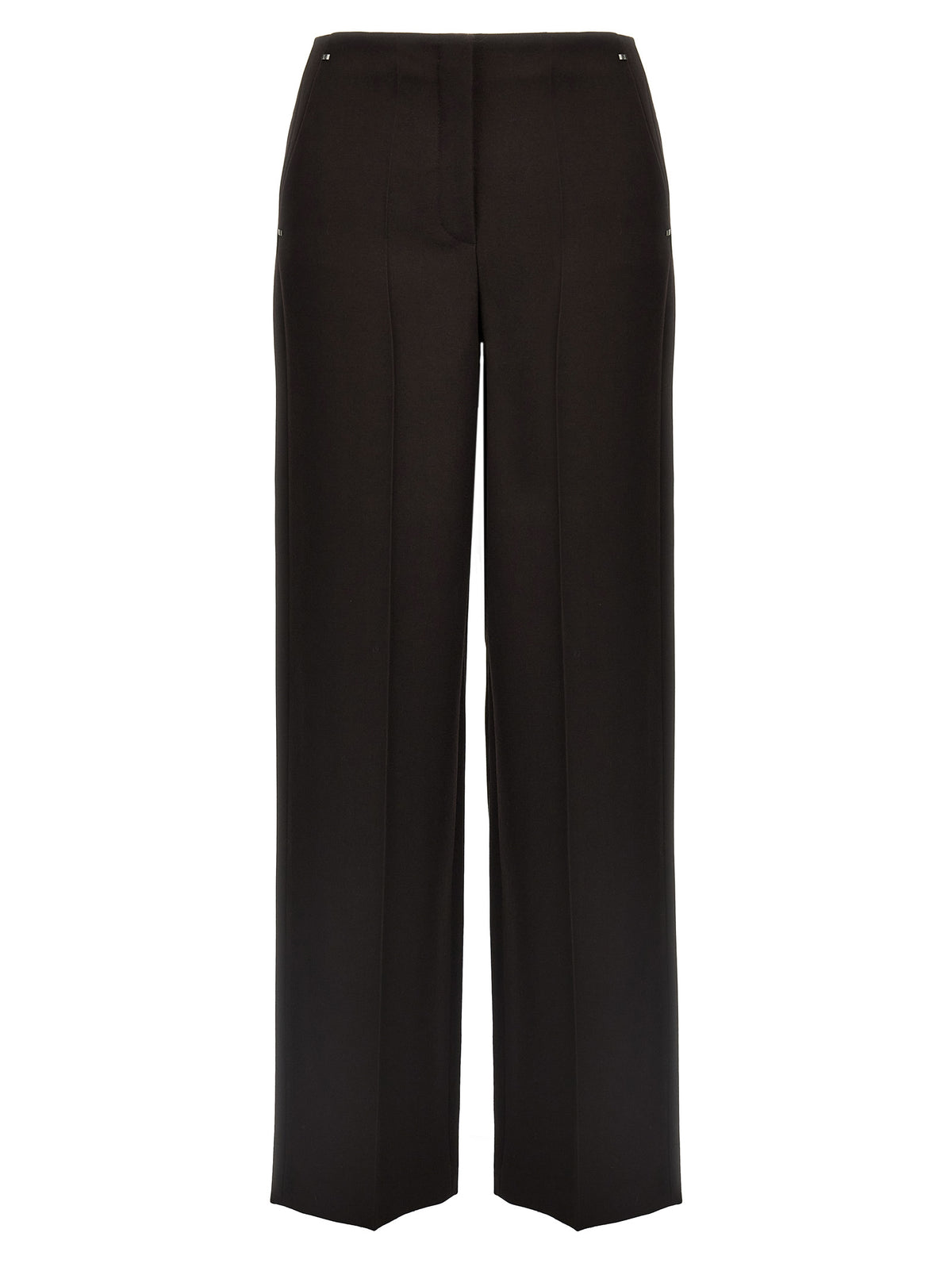 Fendi Lila Hose aus reiner Schurwolle