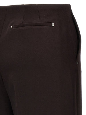 Fendi Lila Hose aus reiner Schurwolle