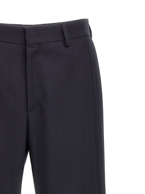 Fendi Blaue Freizeithose aus Polyester
