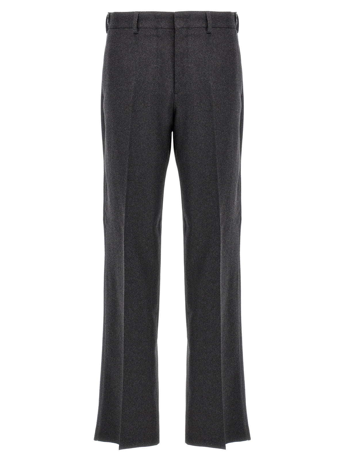 Fendi Graue Kaschmir-Freizeithose