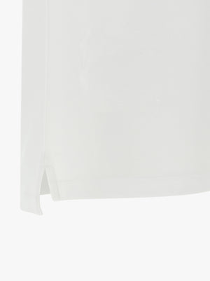 Hugo Boss Weißes Poloshirt aus Baumwolle