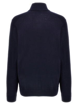 Hugo Boss Blauer Wollcardigan