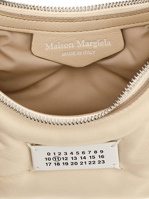 Maison Margiela Weiße Lammleder-Umhängetasche
