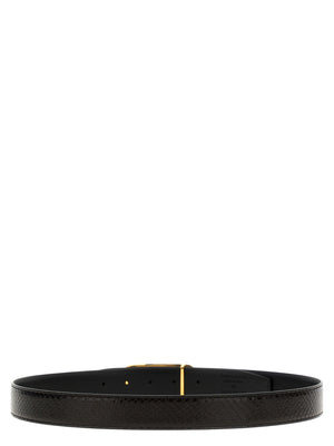 Tom Ford Mehrfarbiger Ledergürtel Regular