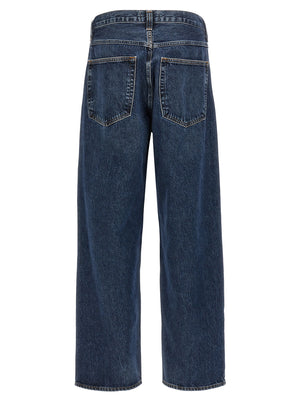 Agolde Blaue Baumwolljeans Denim