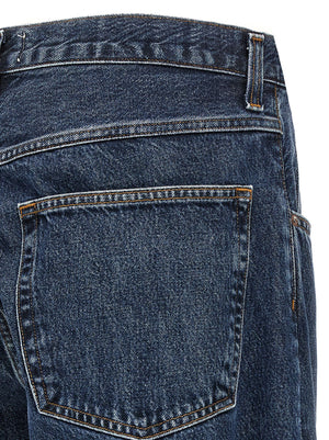 Agolde Blaue Baumwolljeans Denim