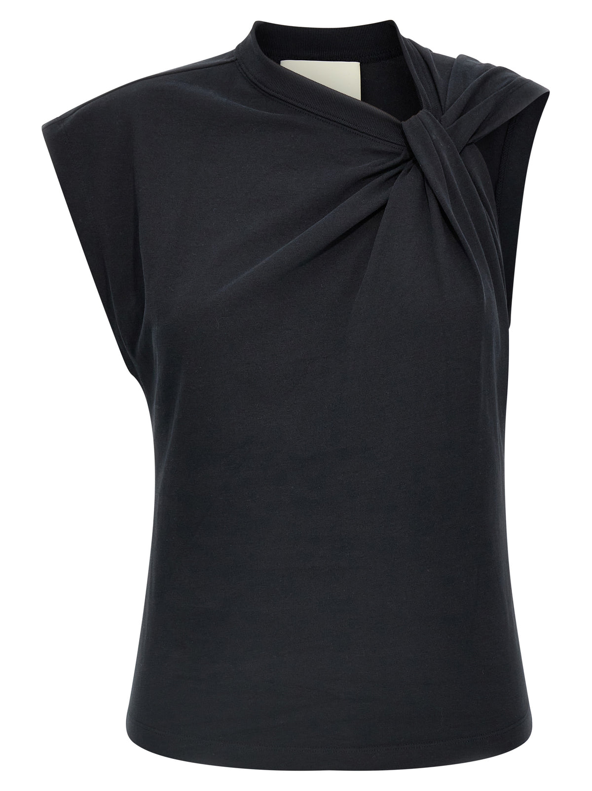 Isabel Marant Schwarzes Baumwoll-T-Shirt