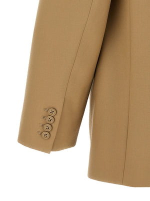 Saint Laurent Beiger Wollblazer