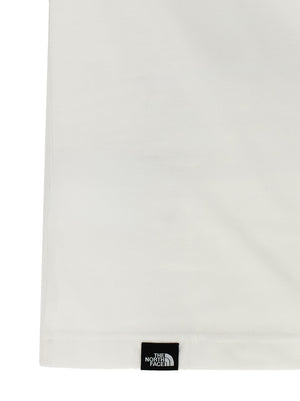 The North Face Weißes Baumwoll-T-Shirt