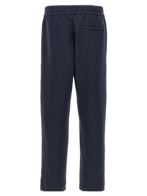 Fendi Blaue Jogginghose aus Polyester (Trainingshose)