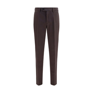 Brunello Cucinelli Braune Baumwollhose für die Freizeit