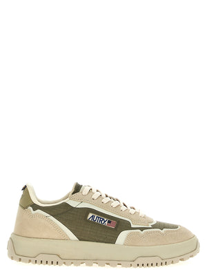Autry Multicolor Calf Leather Bos Taurus Low Top Sneakers