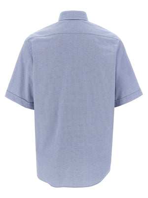 Fendi Blaue Baumwollbluse