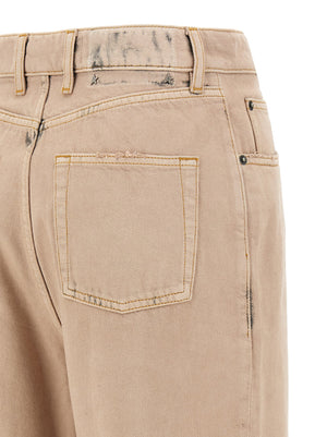 Golden Goose Mehrfarbige Baumwoll-Jeans im geraden Schnitt