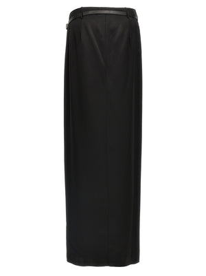 Tom Ford Schwarzer Minirock aus Seide