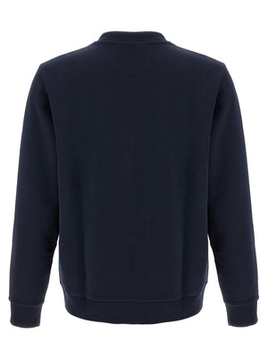 Hugo Boss Blauer Baumwoll-Sweatshirt