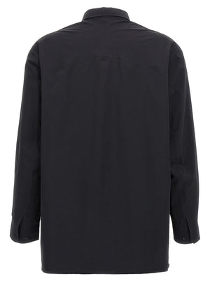 Arc'teryx Veilance Schwarze Nylonbluse