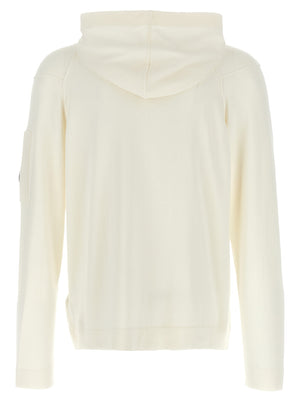 C.P. Company Weißes Baumwoll-Sweatshirt