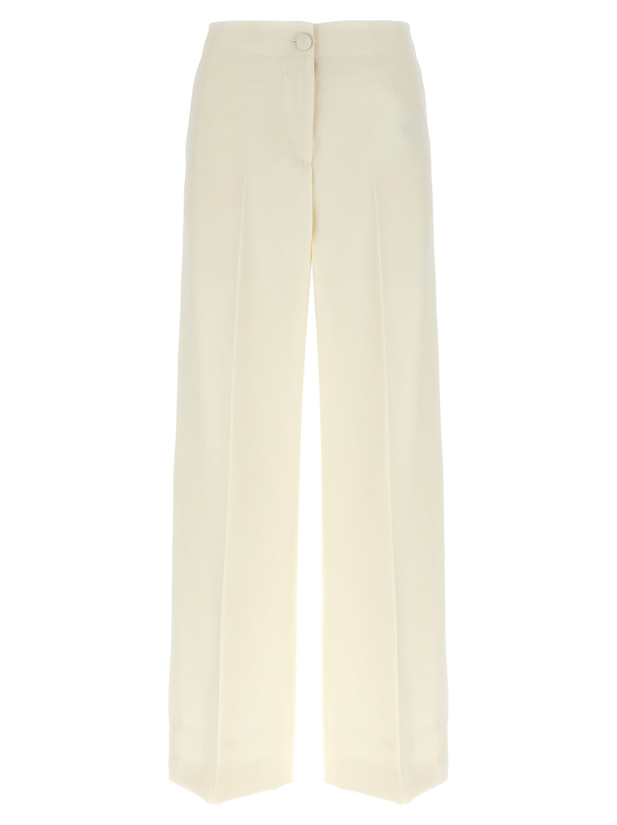 Brioni Weiße Woll-Freizeithose