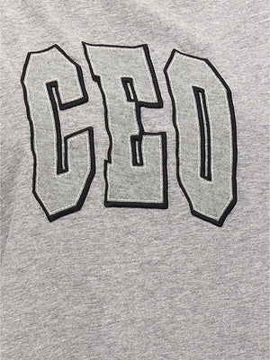 Balenciaga Graues Baumwoll-T-Shirt