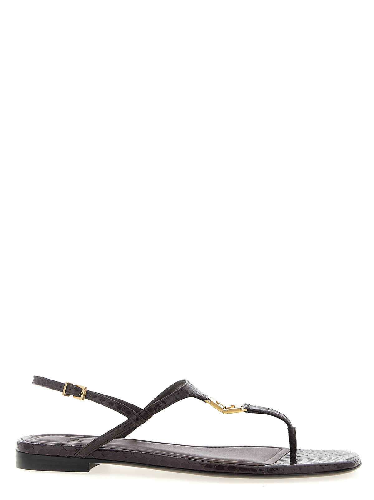 Fendi Lila Elastan-Sandalen